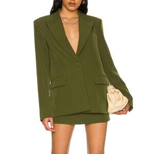 COPY - Camila Coelho Morena Blazer and Elias Skort in Green Set
